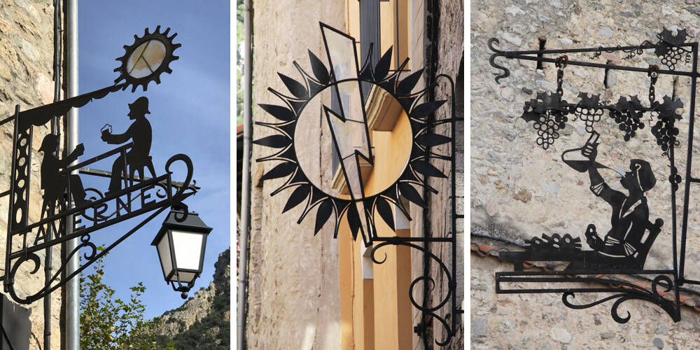 Wrought Iron Signs