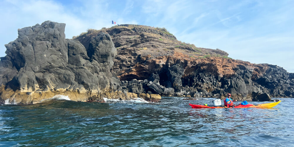 Sea kayaking Cap d'Agde